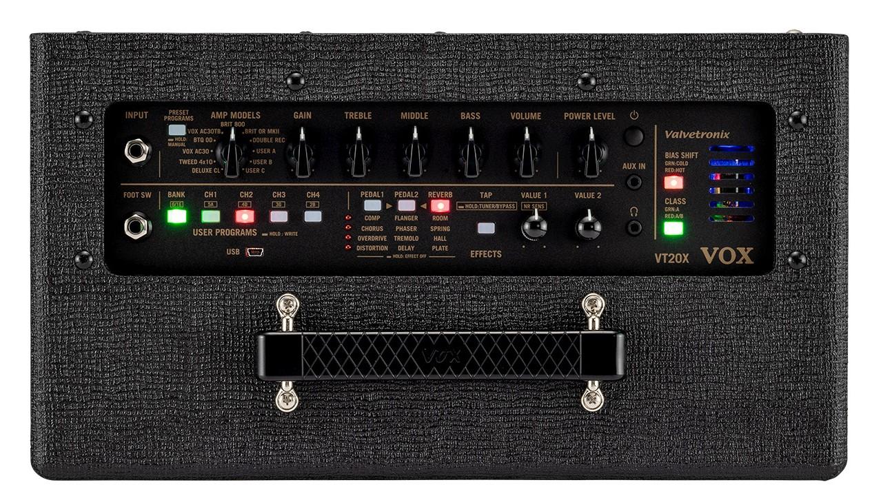 Vox Valvetronix VT20X 20W Combo In Classic Blue - Andertons Music Co.